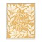 Stupell Industries Love Lives Here Yellow Florals Framed Giclee By Taylor Shannon Designs